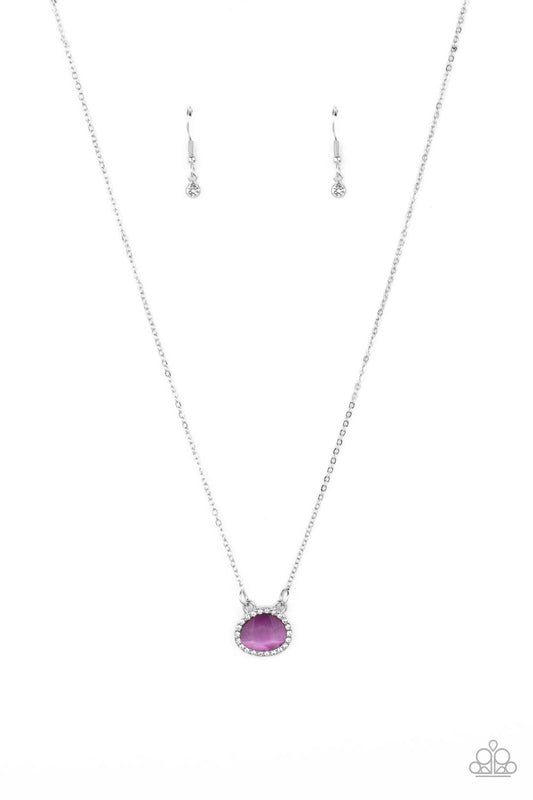 Paparazzi Necklace Treasure Me Always - Purple