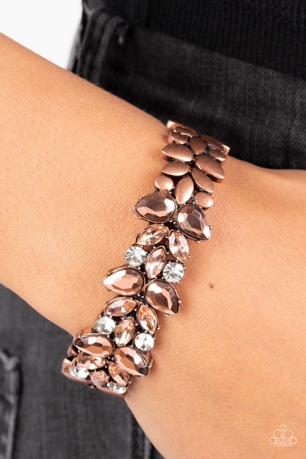 Paparazzi Bracelet Glacial Gleam - Copper