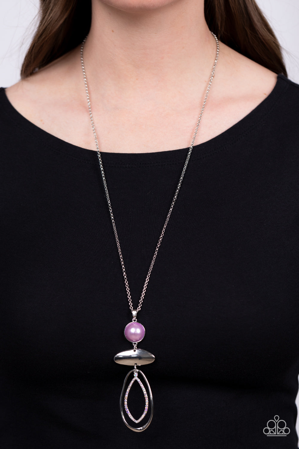 Paparazzi Necklace Modern Day Demure - Purple