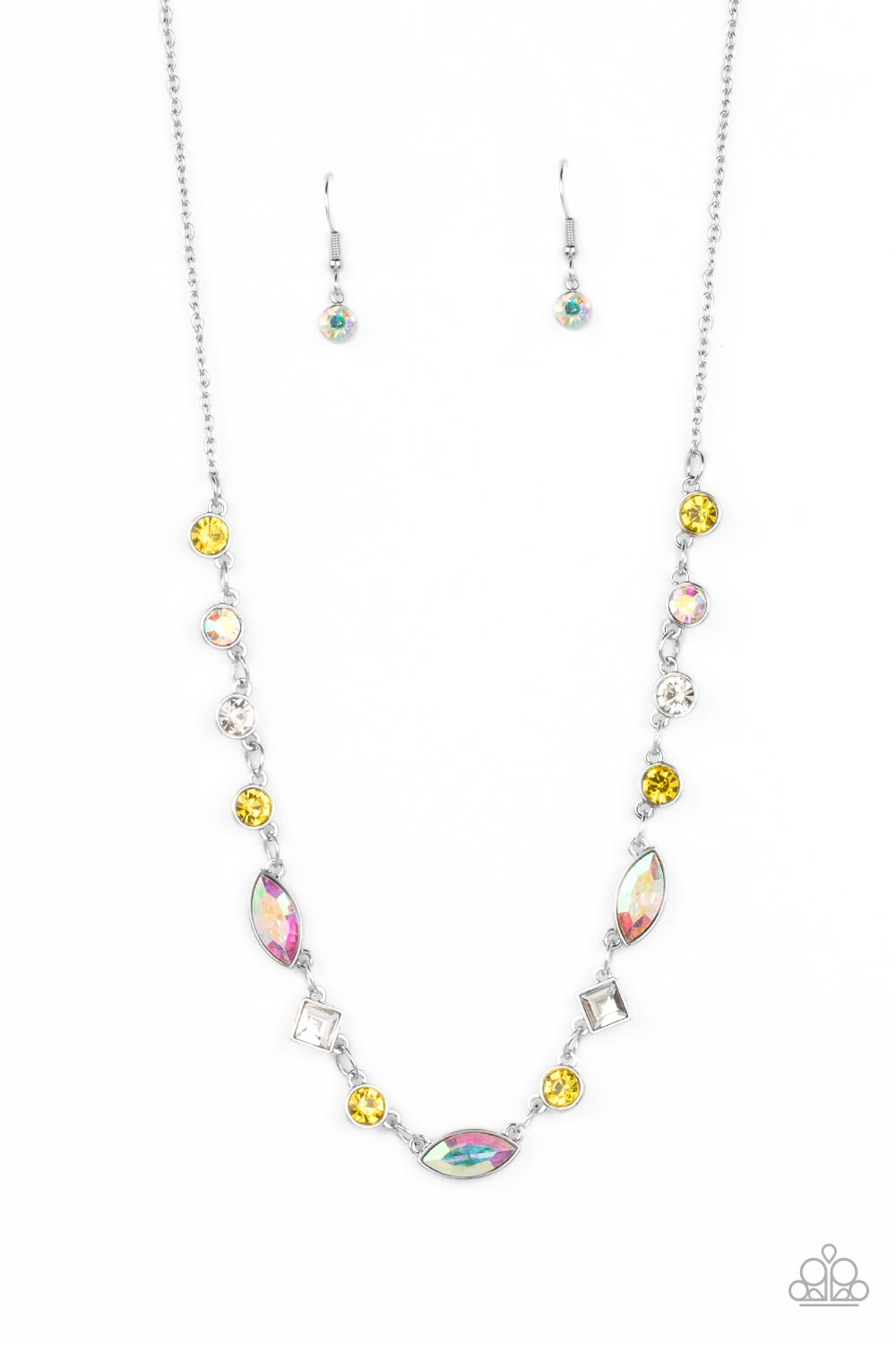 Paparazzi Necklace Irresistible HEIR-idescence - Yellow