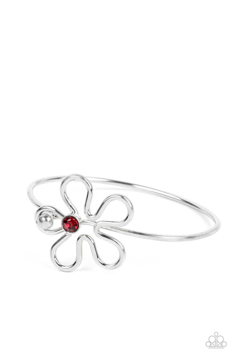 Paparazzi Bracelet Floral Innovation - Red