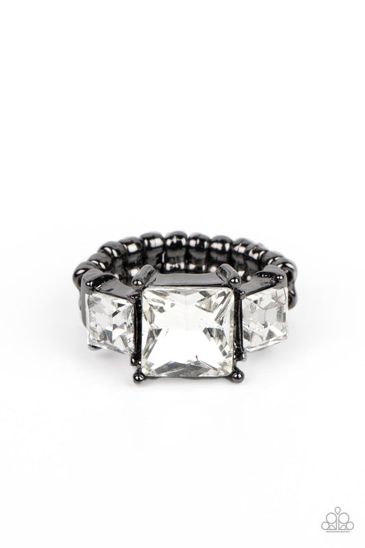 Paparazzi Ring Treasured Twinkle - Black