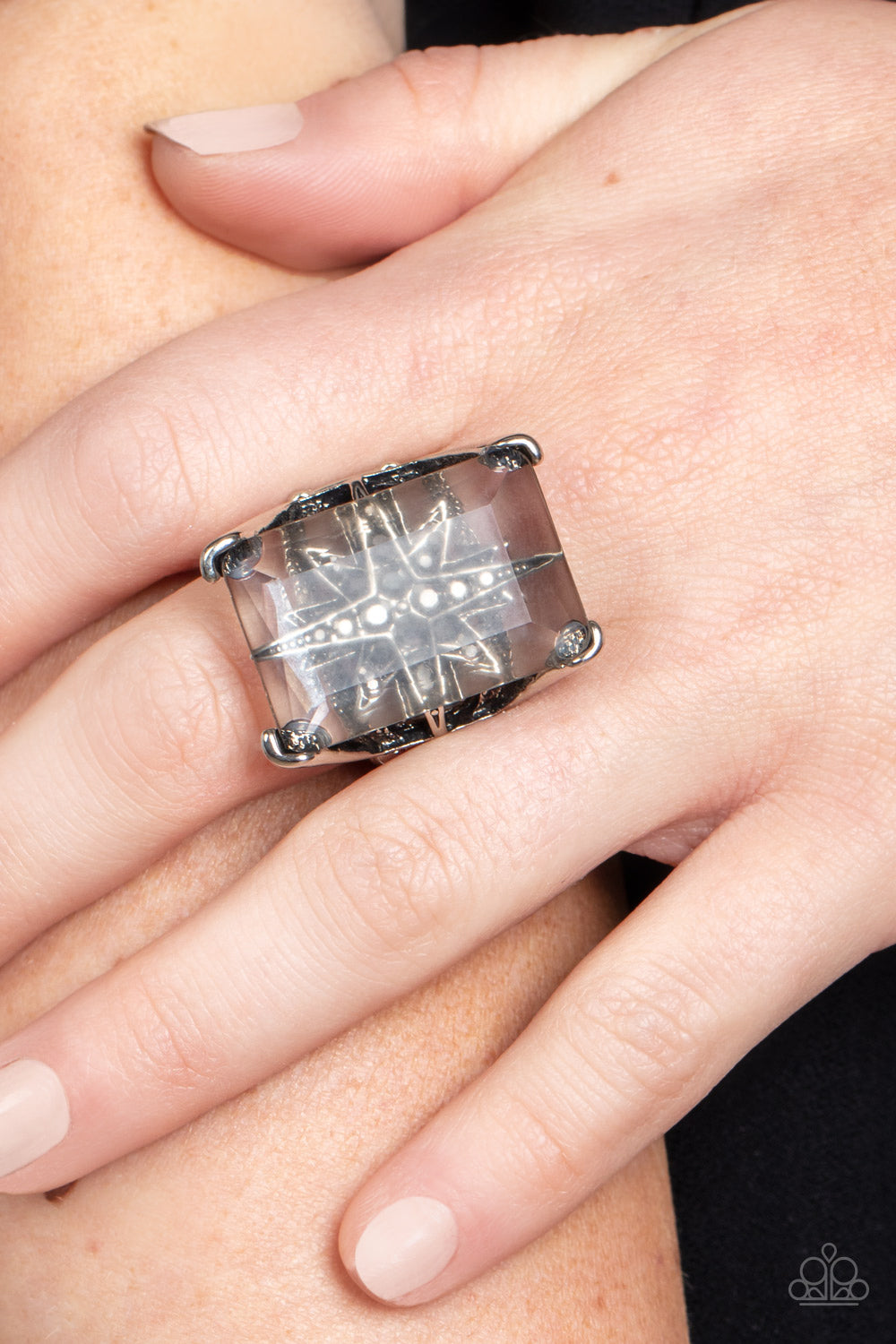 Paparazzi Ring Starry Serenity - Silver