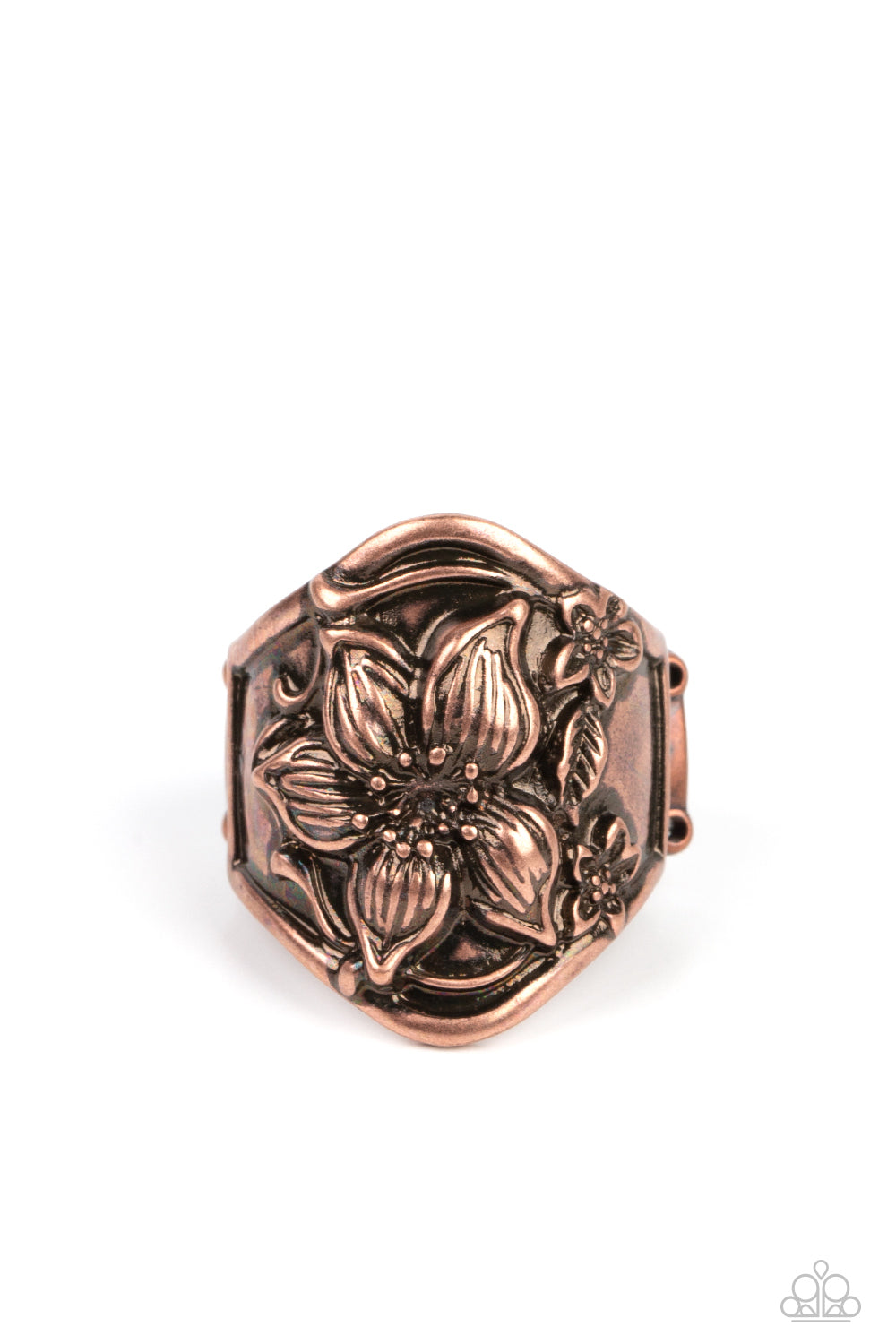 Paparazzi Ring Hibiscus Harbor - Copper