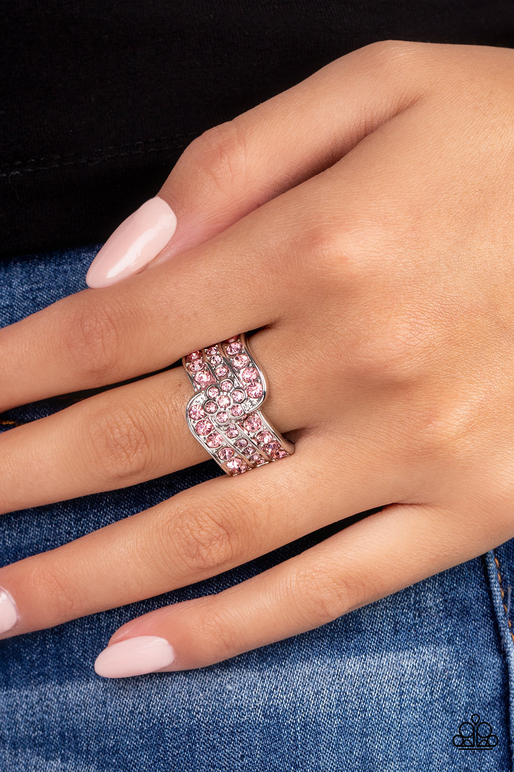 Paparazzi Ring No Flowers Barred - Pink