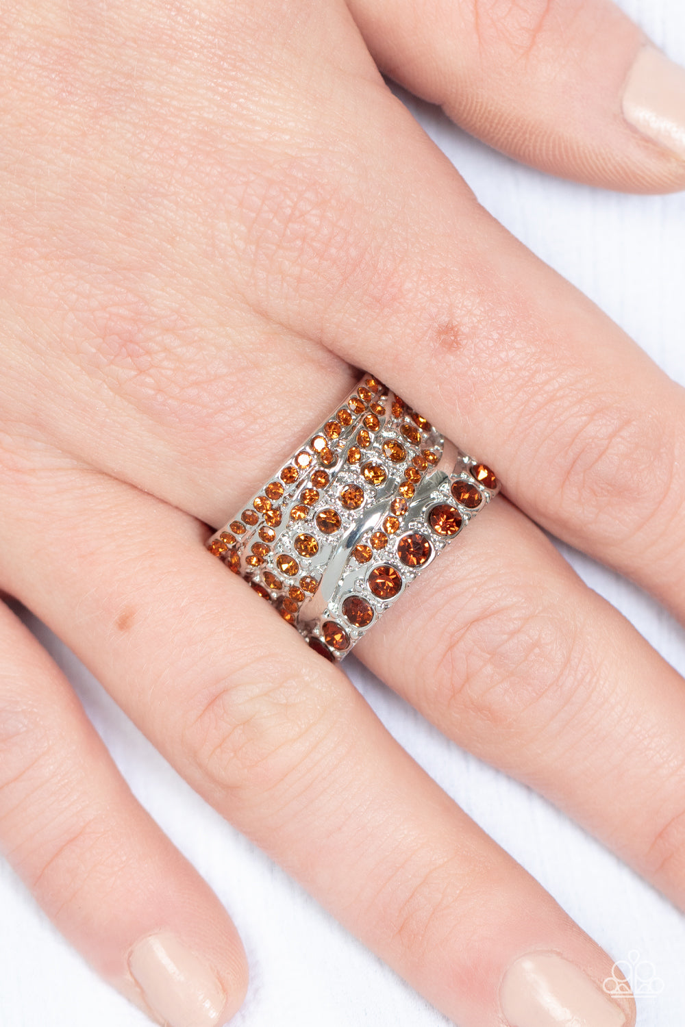 Paparazzi Ring Angelic Architecture - Brown