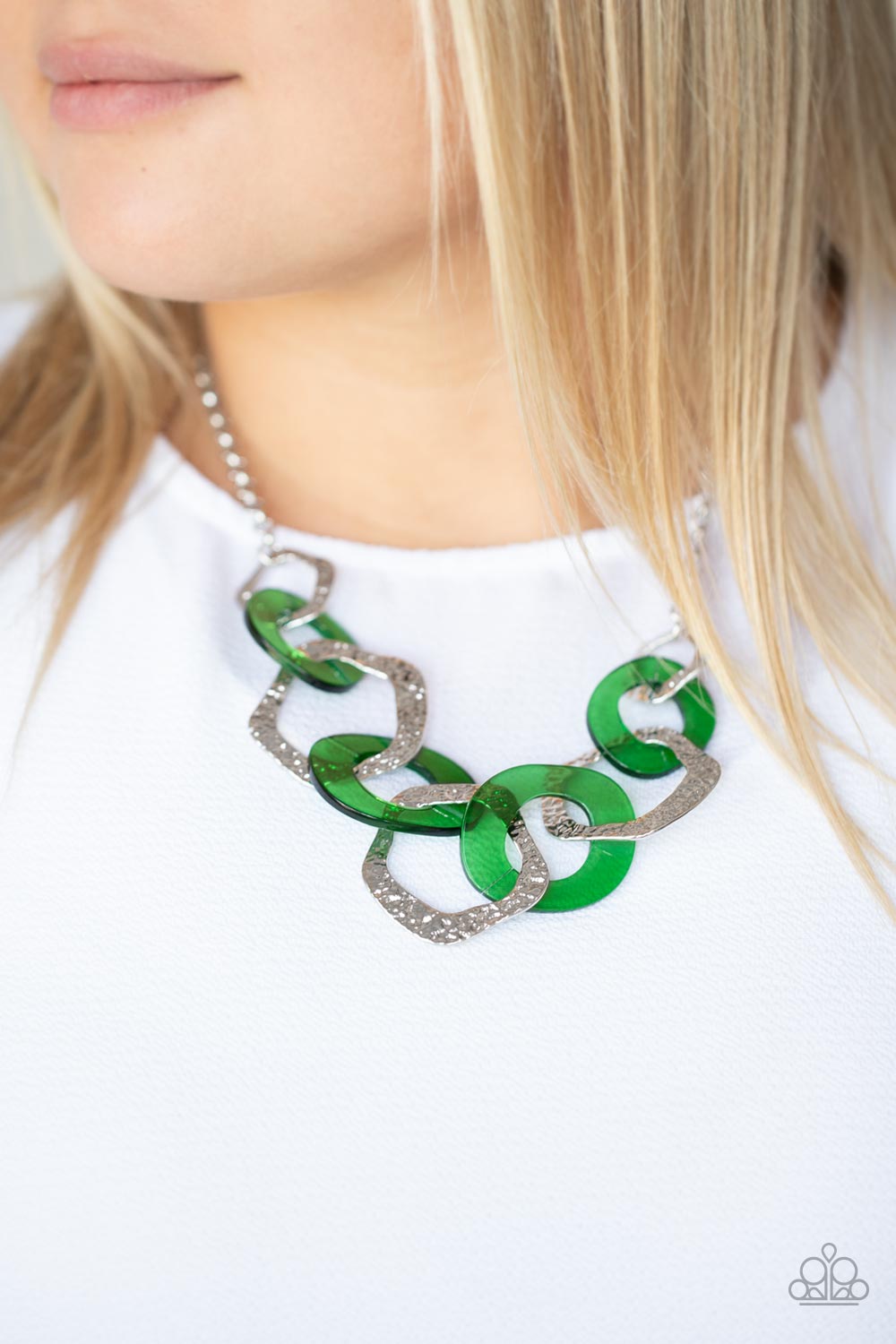 Paparazzi Necklace Urban Circus - Green