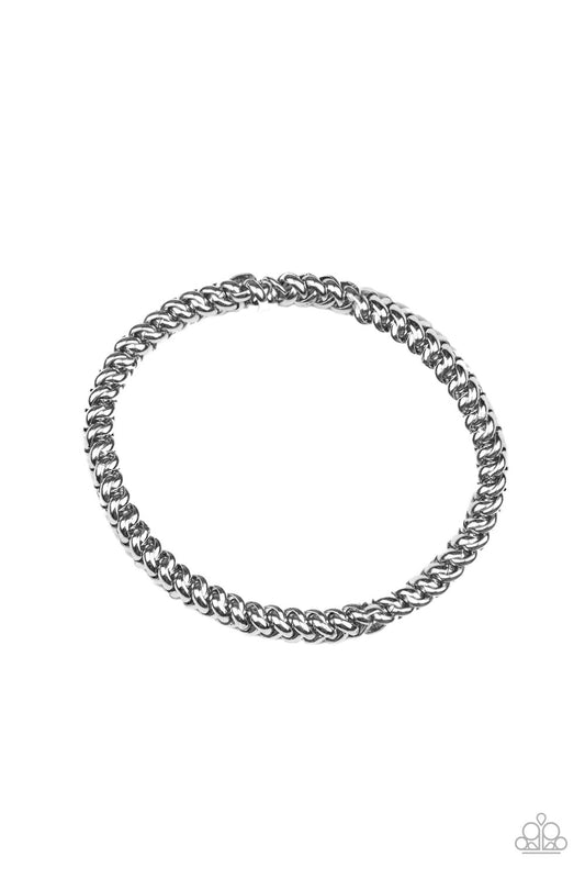 Paparazzi Bracelets Setting The Pace - Silver