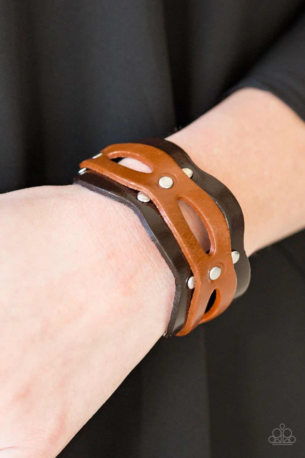 Paparazzi Bracelet SPURS Of The Moment - Brown