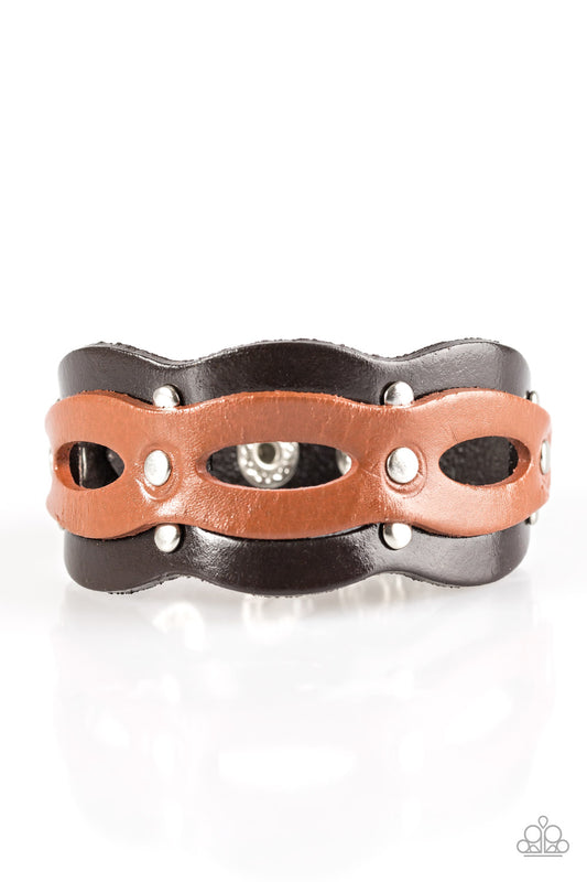 Paparazzi Bracelet SPURS Of The Moment - Brown