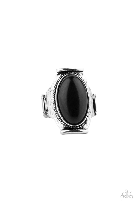 Paparazzi Ring Desert Healer - Black