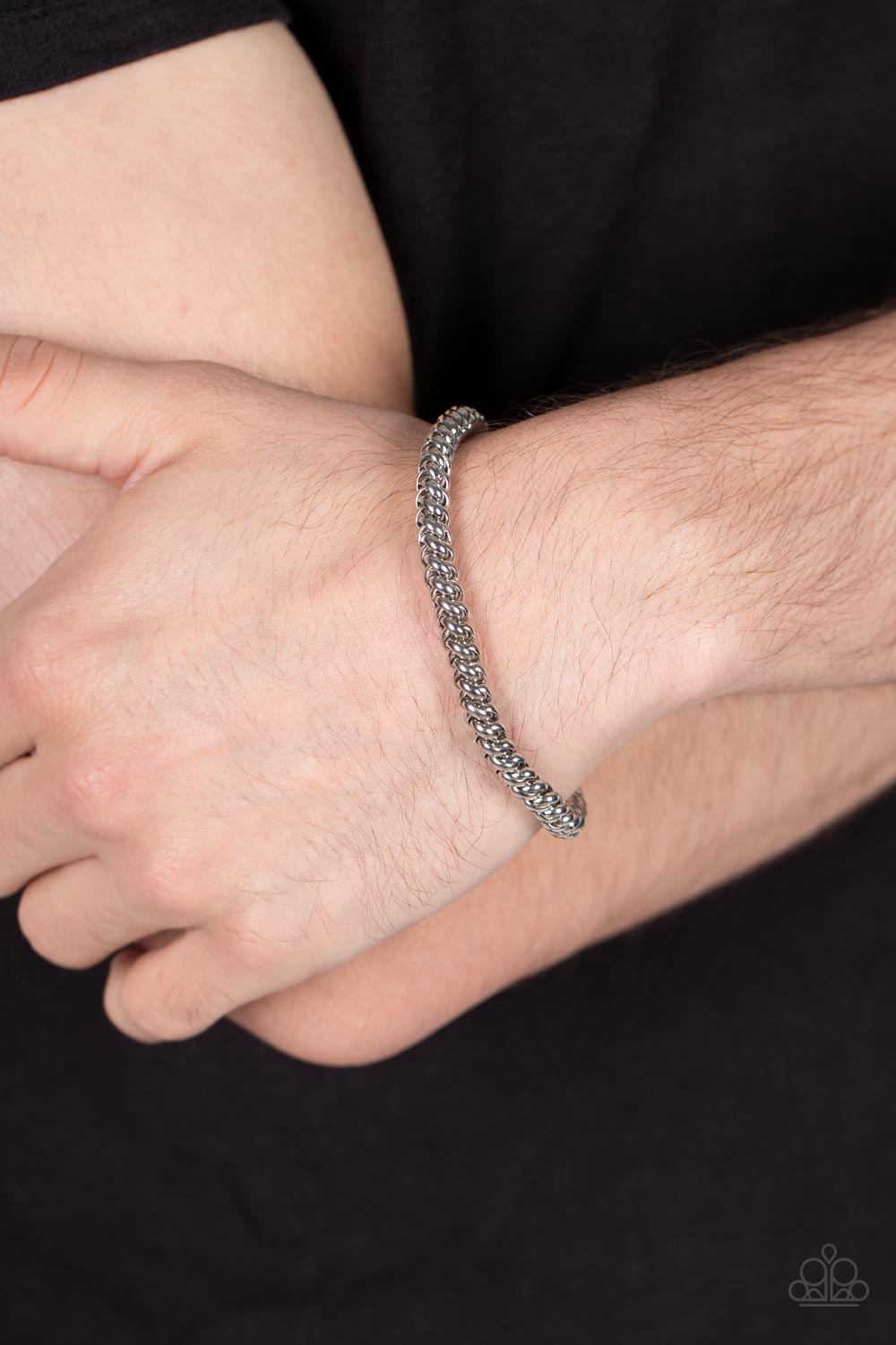 Paparazzi Bracelets Setting The Pace - Silver