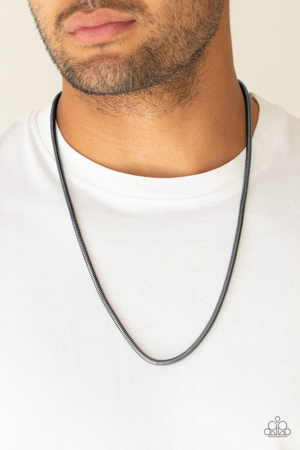 Paparazzi Necklace Victory Lap - Black