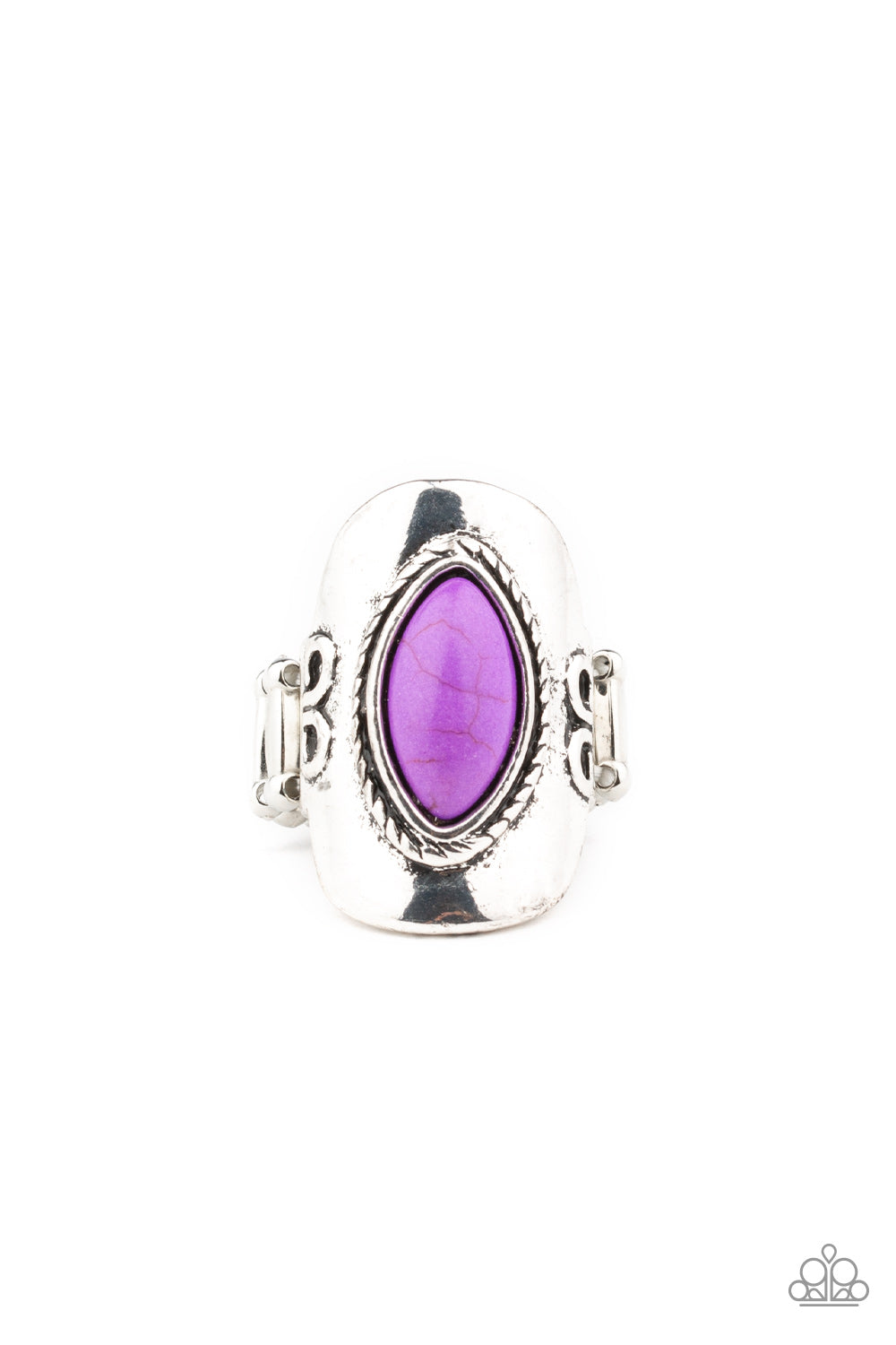 Paparazzi Ring PLAIN Ride - Purple