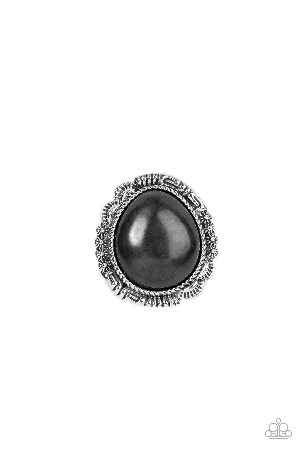 Paparazzi Ring Salt of the Earth - Black