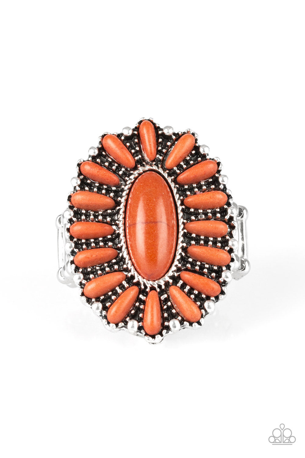 Paparazzi Ring Cactus Cabana - Orange