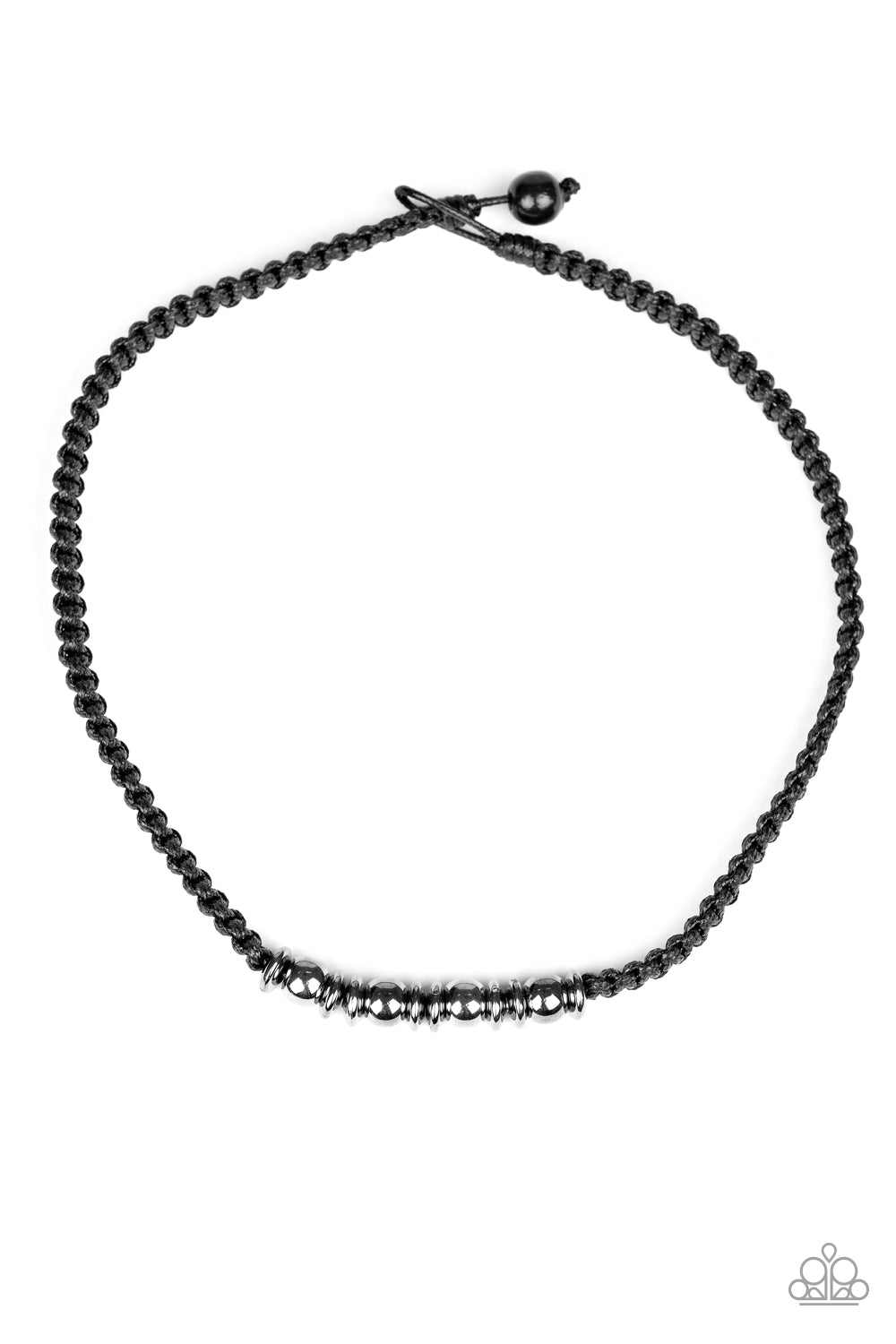 Paparazzi Necklace Metal Mechanics - Black 