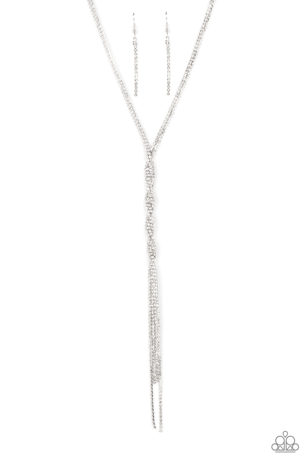 Paparazzi Necklace Impressively Icy - White