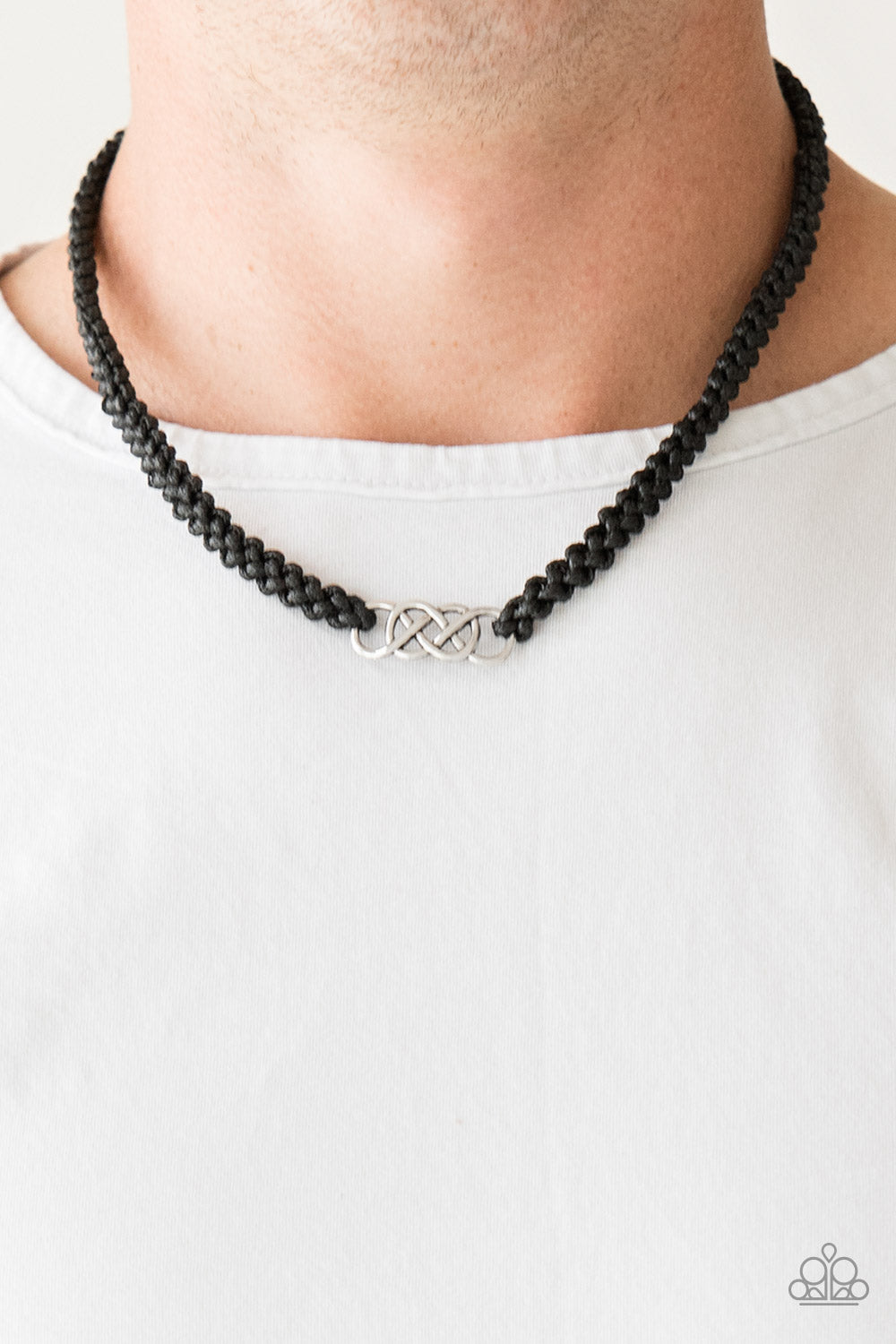 Paparazzi Necklace Just In MARITIME - Black