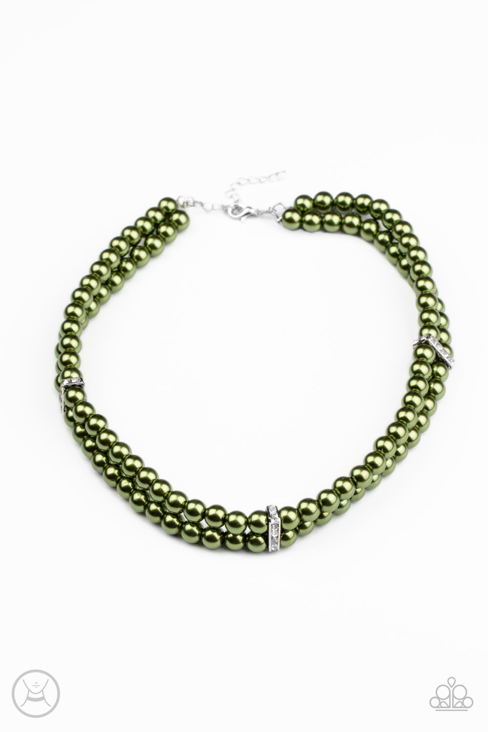 Paparazzi Necklace Put On Your Party Dress - Green