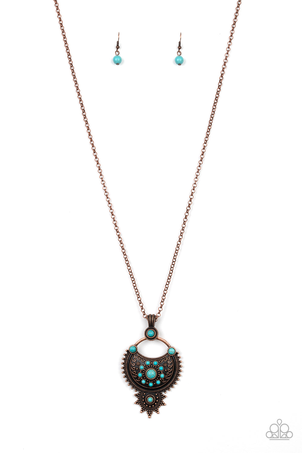 Paparazzi Necklace Solar Energy - Copper