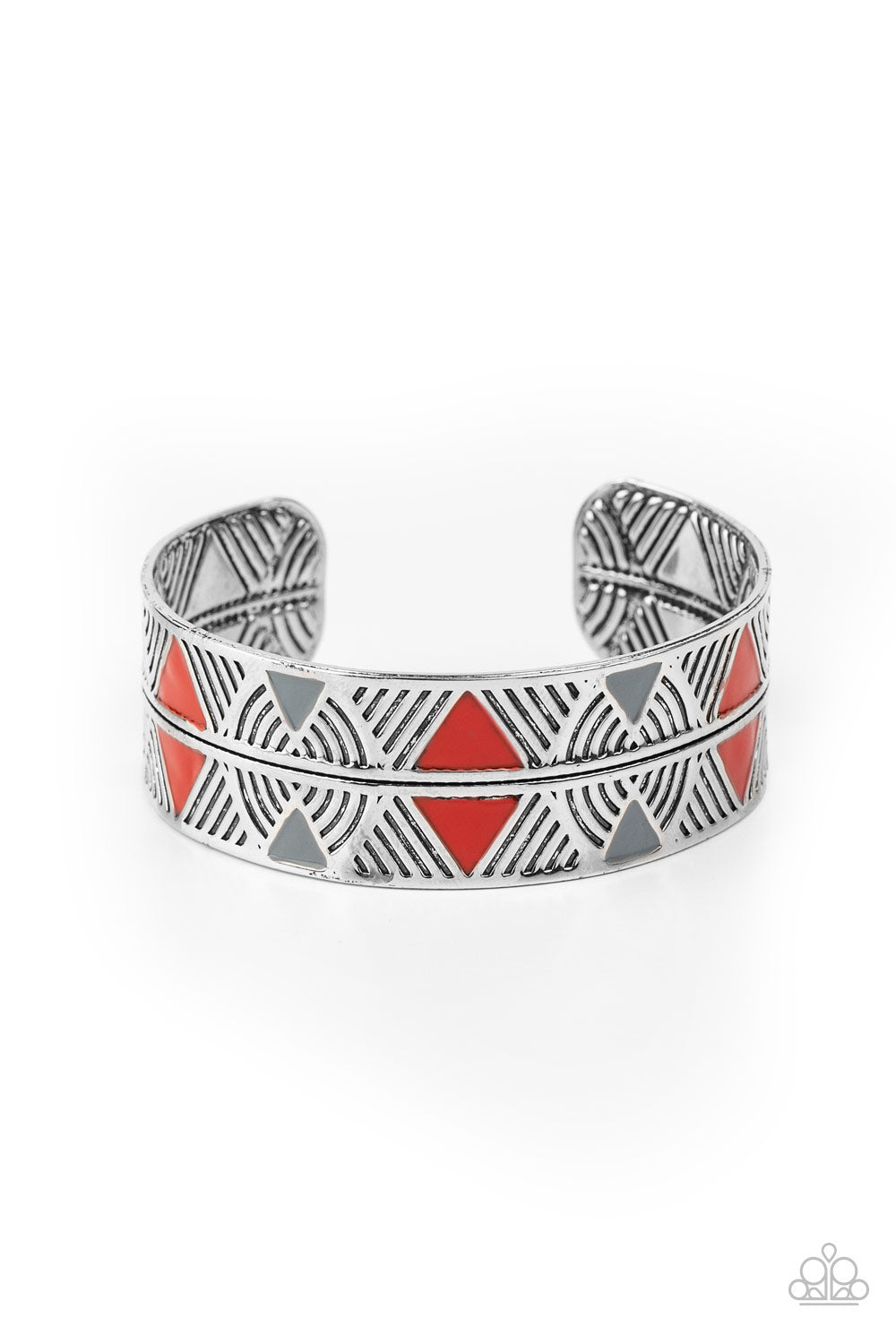 Paparazzi Bracelet Hidden Glyphs - Red