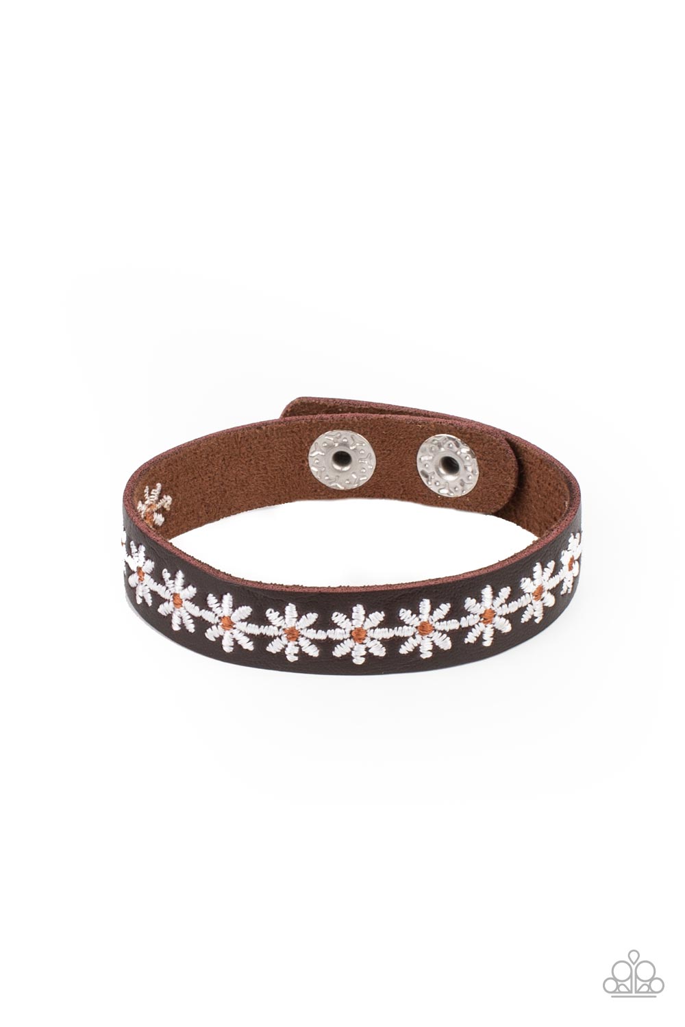 Paparazzi Bracelet Wildflower Wayfarer - White