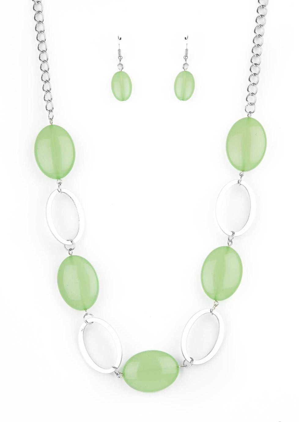 Paparazzi Necklace Beachside Boardwalk - Green