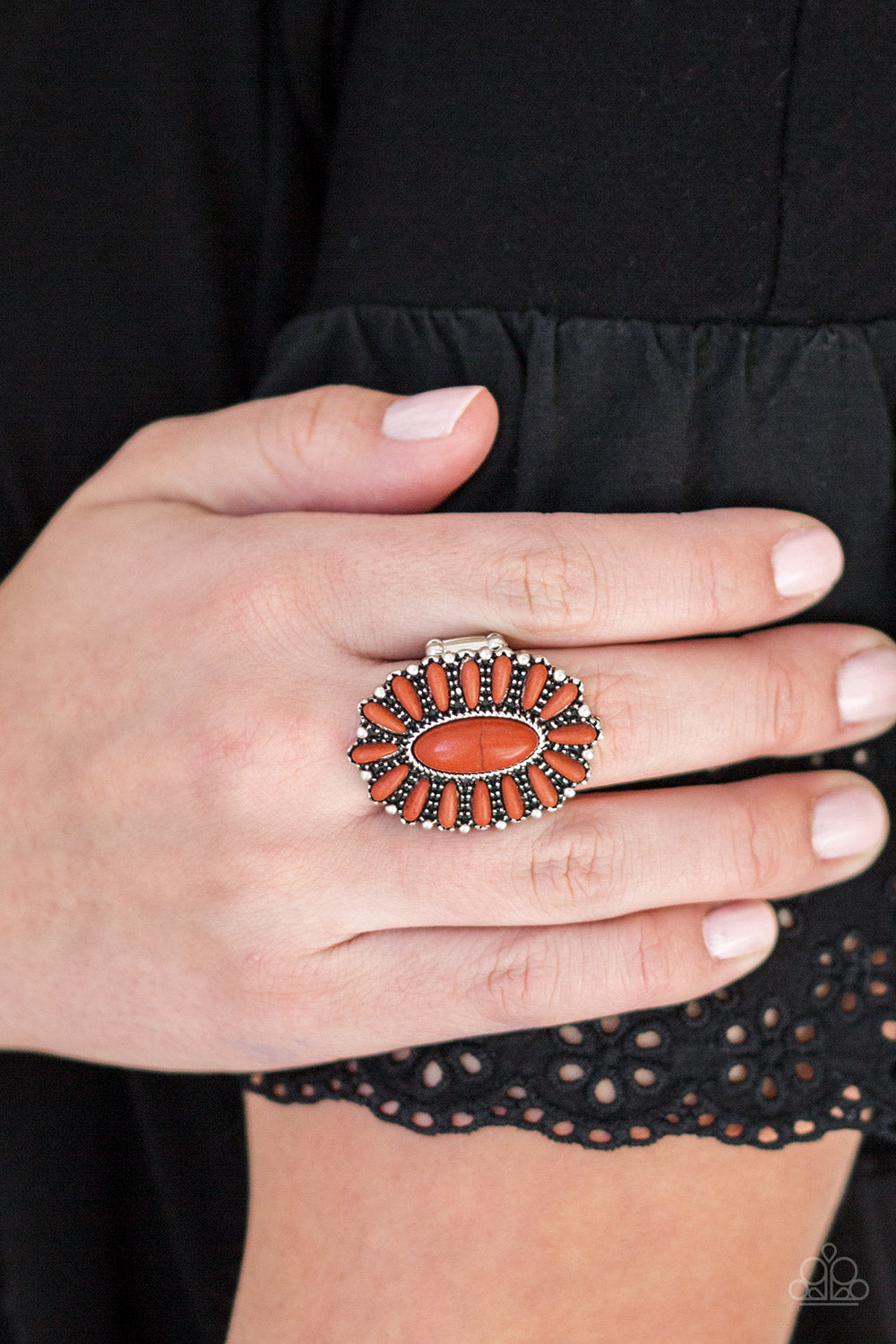 Paparazzi Ring Cactus Cabana - Orange