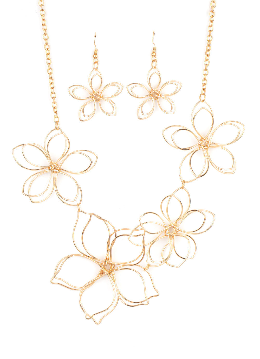 Flower Garden Fashionista - Gold