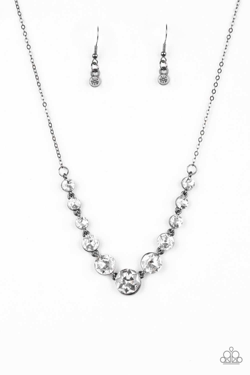 Paparazzi Necklace Leading Socialite - Black