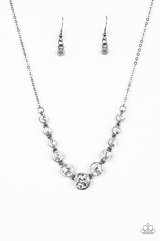 Paparazzi Necklace Leading Socialite - Black