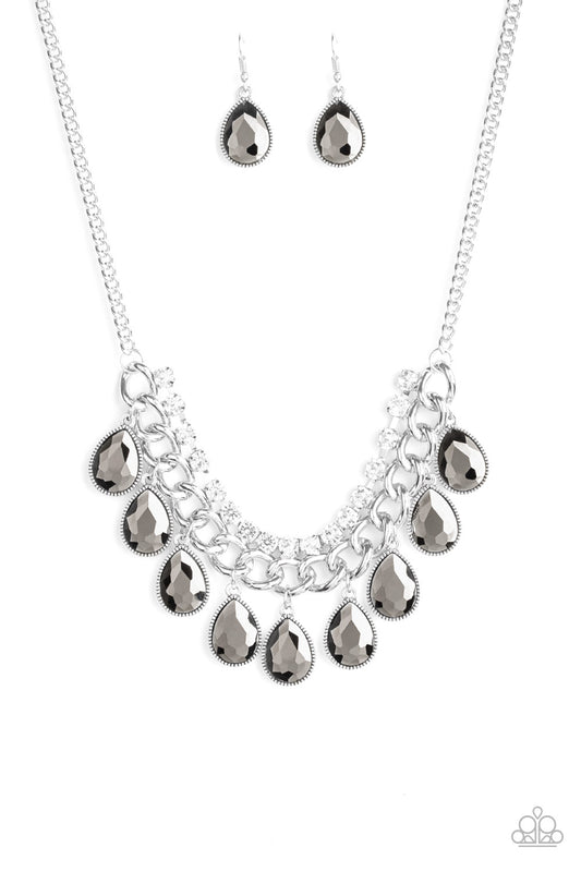 Paparazzi Necklace All Together-HEIR Now - Silver