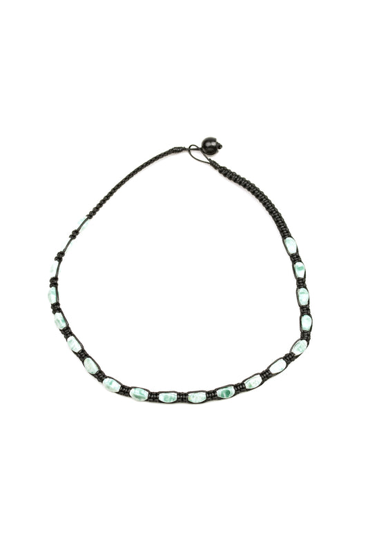 Paparazzi Necklace Slip and ROCKSLIDE - Green